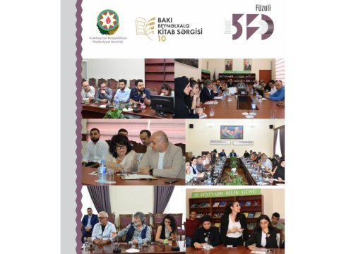 Bakı Beynəlxalq Kitab Sərgisinə hazırlıq prosesi müzakirə edilib