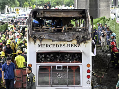 Taylandda məktəbli avtobusunda partlayış&nbsp;- 20-dən çox ölü