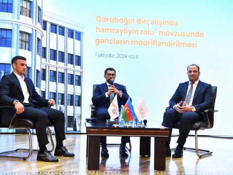ADNSU-da görüş:&ldquo;Qarabağın dirçəlişində həmrəyliyin rolu&rdquo;&nbsp;