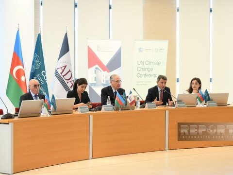 Bakıda iqlim keçidlərində ali təhsilin rolu mövzusunda müzakirələr aparılıb