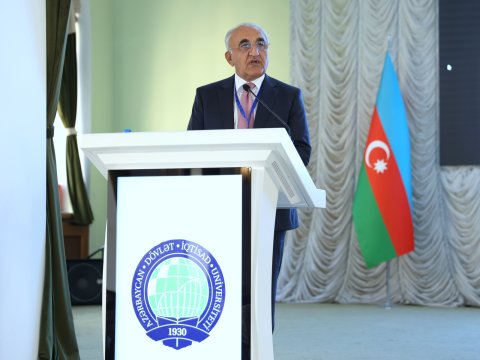 UNEC-də beynəlxalq konfrans öz işinə başlayıb -&nbsp;FOTO