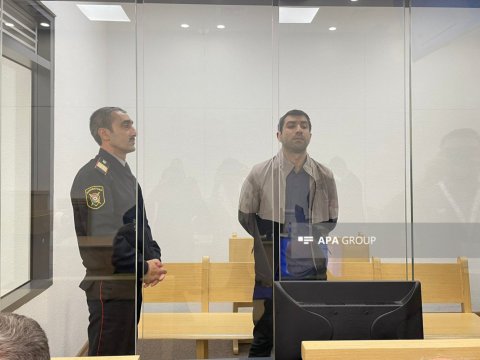 Tələbə arvadını və körpəsini öldürməyə görə tutulan şəxs ömürlük azadlıqdan məhrum edilib