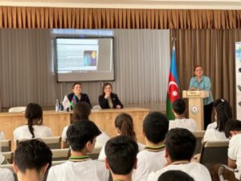 COP29 çərçivəsində məktəblilər&nbsp;üçün&nbsp;təlimi keçirilib