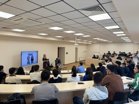 &ldquo;Yüksəliş&rdquo; müsabiqəsinin qalibləri&nbsp;Qarabağ Universitetinin tələbələrinə təlim keçirilib