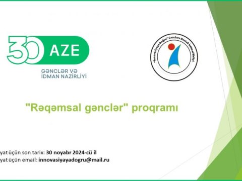 Gənclər üçün mükəmməl FÜRSƏT - İT sahəsində pulsuz təlimlərə QOŞULUN