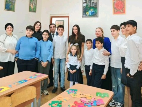 Leyla Əliyeva xüsusi internat məktəbində