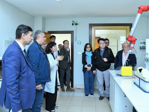 Koreya Elm və Texnologiya Siyasəti İnstitutunun nümayəndə heyəti BMU-da&nbsp;