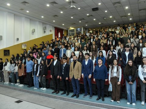 BMU-da tədbir:"Yaşıl səyahət: Ekologiyanın yolunda"
