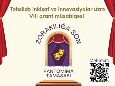 Məktəbdə "Zorakılığa Son" tamaşasının açılışı keçirilib