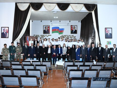 Vazeh Əskərov&nbsp;neftçi Qurbana həsr olunmuş TƏDBİRDƏ&nbsp;