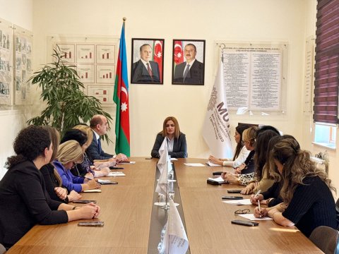 Məktəbəqədər təhsil müəssisələrinin koordinatorları ilə görüş keçirilib