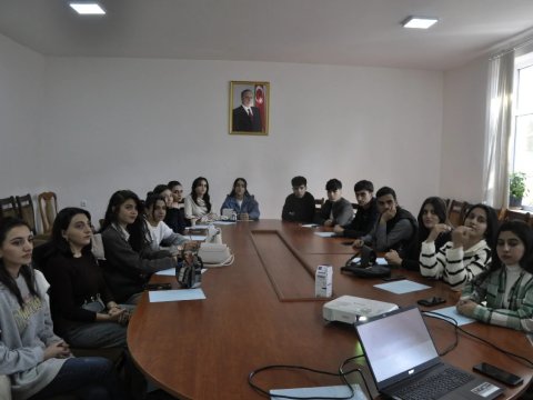 Mingəçevir Dövlət Universitetində &ldquo;Doğru hədəfə doğru&rdquo; təlimi keçirilib