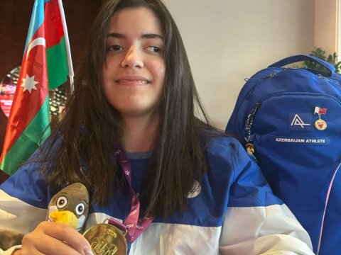 Kollec&nbsp;tələbəsi qızıl medal qazanıb
