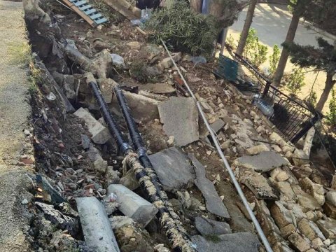 Uçan məktəb hasarı nə vaxt bərpa ediləcək? - Rəsmi cavab