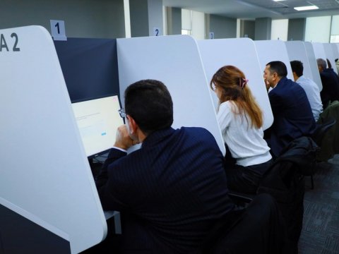 Aqrar sığorta üzrə müstəqil ekspert sertifikatı almaq istəyənlər üçün imtahan keçirilib