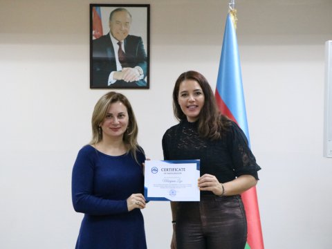 Xorvatiyalı mütəxəssis Azərbaycan Universitetində təcrübə mübadiləsində olub