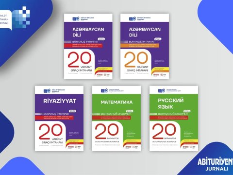 DİM buraxılış imtahanlarına hazırlıq üçün kitablar nəşr edib