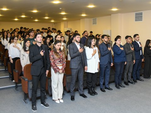 BMU-da Vətən müharibəsi qaziləri ilə görüş təşkil olunub