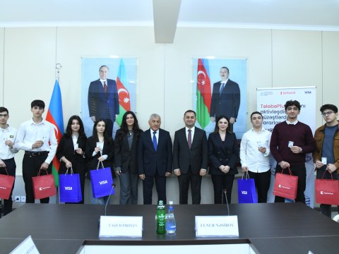 BMU tələbələrinə &ldquo;TələbəPlus&rdquo; kartları təqdim olunub