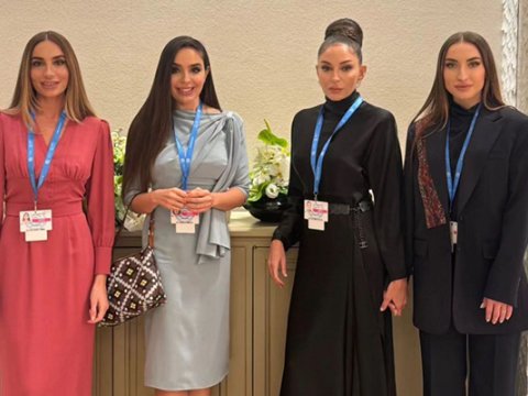 Prezidentin ailəsi COP29-da iştirak etdi - FOTO