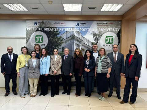BMU Sankt-Peterburqdakı universitetlərlə əməkdaşlıq imkanlarını müzakirə edib