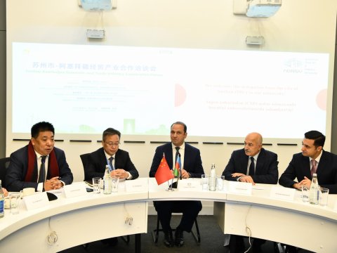 ADNSU-da COP29 çərçivəsində çinli nümayəndələrlə görüş keçirilib