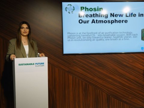 BMU əməkdaşının COP29 pavilyonunda ekoloji startapının təqdimatı olub