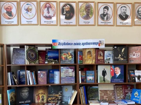 Qazaxıstanda&nbsp;&ldquo;Azərbaycan ədəbiyyatı guşəsi&rdquo; yaradılıb