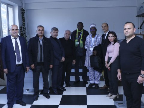 Burkina Faso nümayəndə heyəti AzMİU-nun qonağı olub