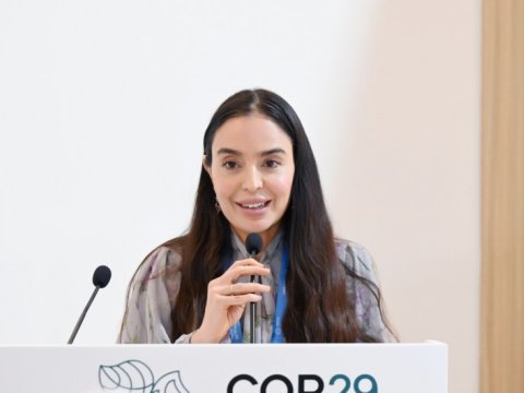Leyla Əliyeva COP29 çərçivəsində&nbsp;tədbirdə çıxış edib-FOTO