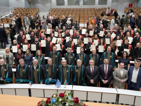 UNEC ilə Qərbi Makedoniya Universitetinin birgə diplomları&nbsp;təqdim edilib