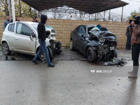 Sabirabadda baş vermiş qəzada 2 azyaşlı yaralandı