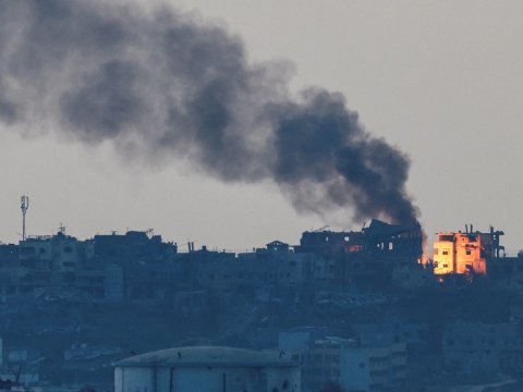 Qəzzada məktəb binasında gizlənən HƏMAS-ın yüksəkrütbəli zabiti məhv edildi