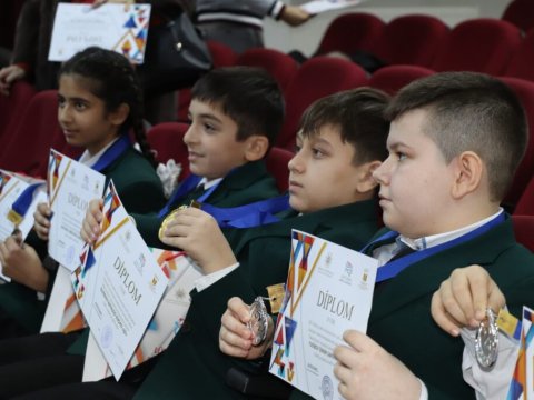 Lütfi Zadə adına riyaziyyat-məntiq olimpiadası qaliblərinin mükafatlandırılması