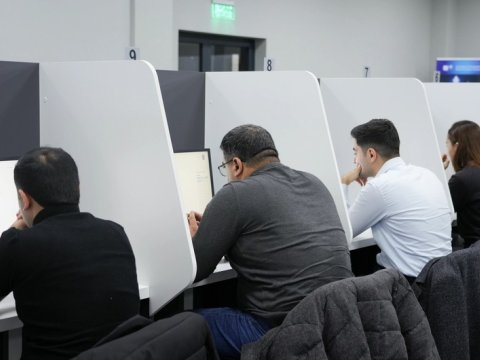 Ədliyyə orqanlarına qulluğa qəbul imtahanında 116 namizəd müsahibəyə buraxılıb