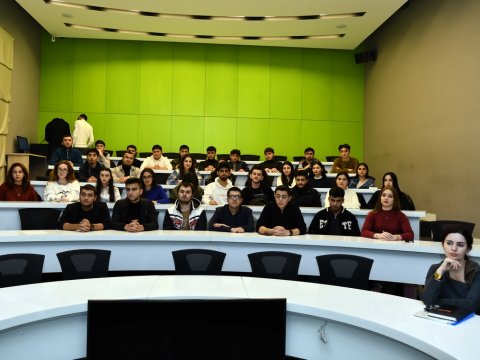 ADNSU-da &ldquo;Tullantıların idarə olunması&rdquo; mövzusunda mühazirə keçirilib