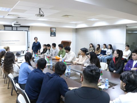 Elm şöbəsi tələbələr üçün elmi məqalələrin hazırlanmasına dair seminar keçirib
