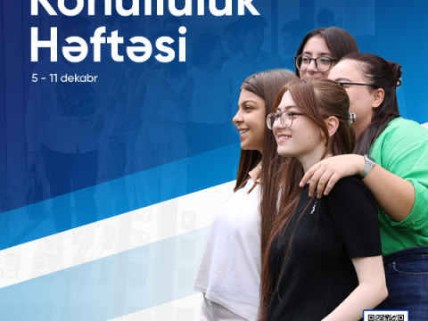 &ldquo;UNEC Könüllülük Həftəsi&rdquo;nə start verilib