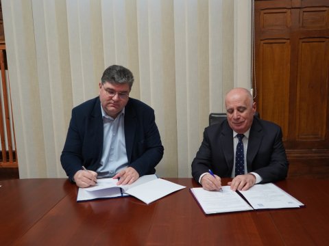 LDU təmsilçiləri &ldquo;Dunarea de Jos&rdquo; Galati Universitetində olublar