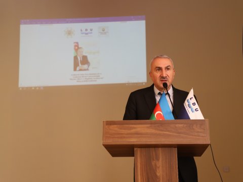 Heydər Əliyevin xatirəsi LDU-da ehtiramla yad olunub