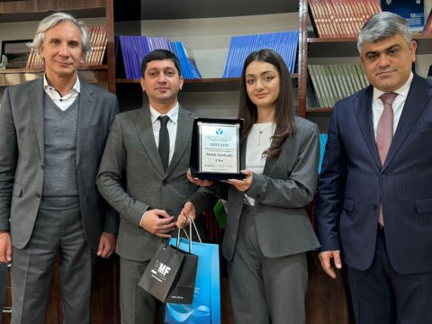 Azərbaycan Universitetinin tələbəsi beynəlxalq olimpiadanın qalibi olub