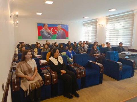 MDU və Təcrübə və karyera inkişafı mərkəzinin təşkilatçılığı&nbsp;seminar keçirilib