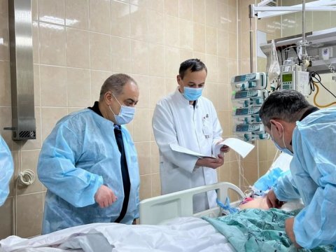 Xəsarət alanlardan 8-i süni tənəffüs aparatına qoşulub