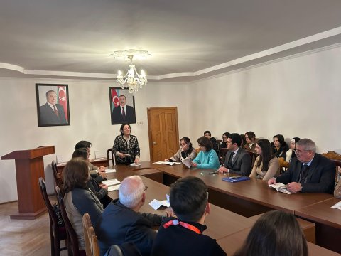 MDU-da&nbsp;&ldquo;Beş Məktub&rdquo; kitabının təqdimatı keçirilib