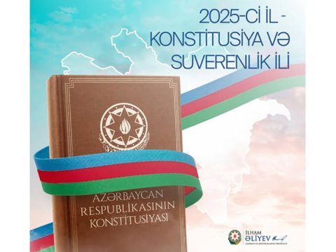 Prezident&nbsp;&ldquo;Konstitusiya və Suverenlik İli&rdquo; ilə bağlı paylaşım edib