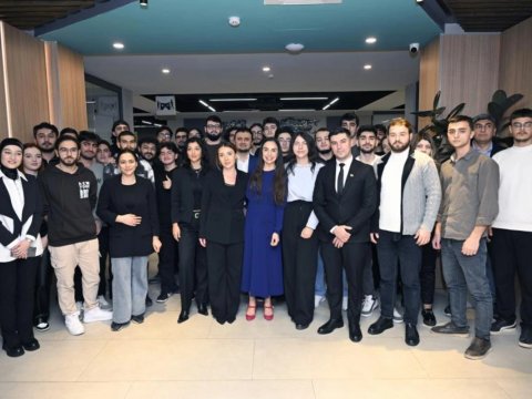 Leyla Əliyeva Yaradıcı Mərkəzin açılışında -&nbsp;FOTO