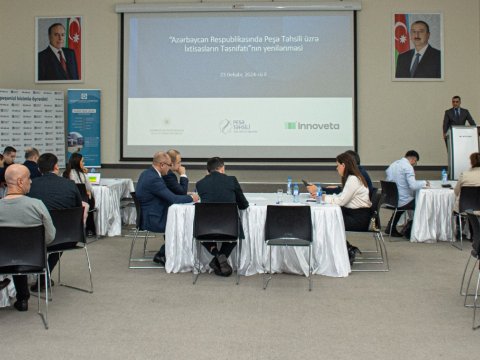 Peşə ixtisaslarının yenilənməsi üçün layihə hazırlanıb
