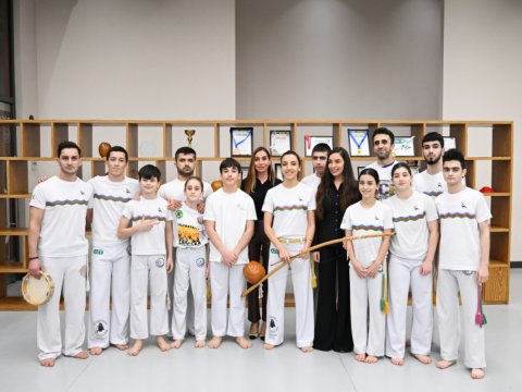 Leyla və Arzu Əliyevalar DOST İnklüziv İnkişaf və Yaradıcılıq Mərkəzində...