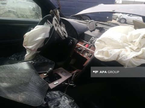 Yol qəzasında azyaşlılar xəsarət alıb