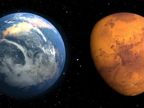 Mars və Yer bir-birinə maksimal yaxınlaşacaq